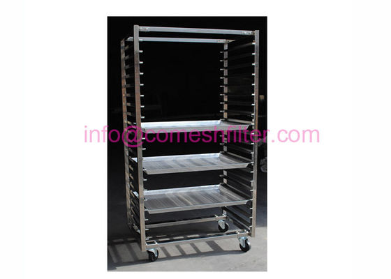 Goede prijs. 20tier 600x800mm Drogend Mesh Tray Stainless Steel Rack Trolley online