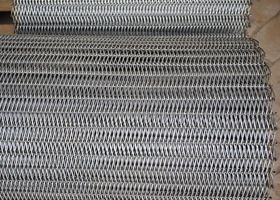 Zeewier Drogende Machine 1.0mm Roestvrij staaldraad Mesh Conveyor Belt