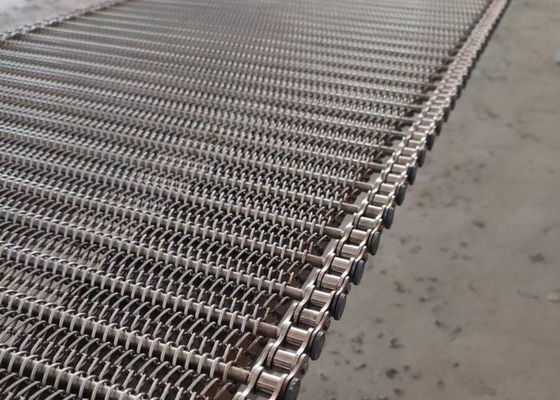 De Spiraalvormige Diepvriezer van de kettingsverbinding/Drogende 310 Roestvrij staaldraad Mesh Conveyor Belt