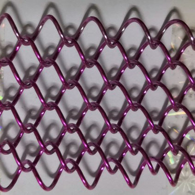 Goede prijs. Koolstofstaal 3*3mm Decoratief Draadmesh for wall panels and Opgeschort Plafond online